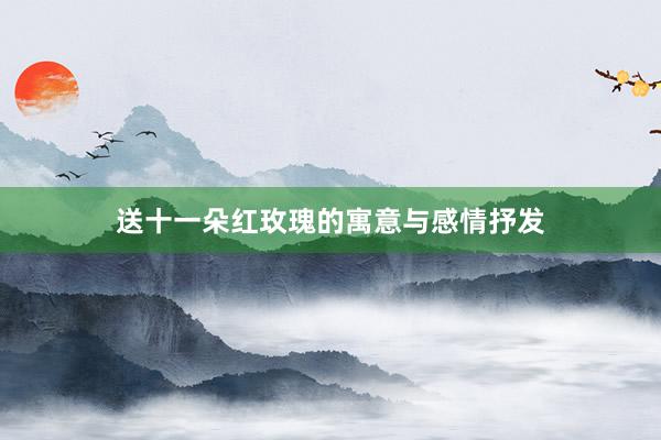 送十一朵红玫瑰的寓意与感情抒发